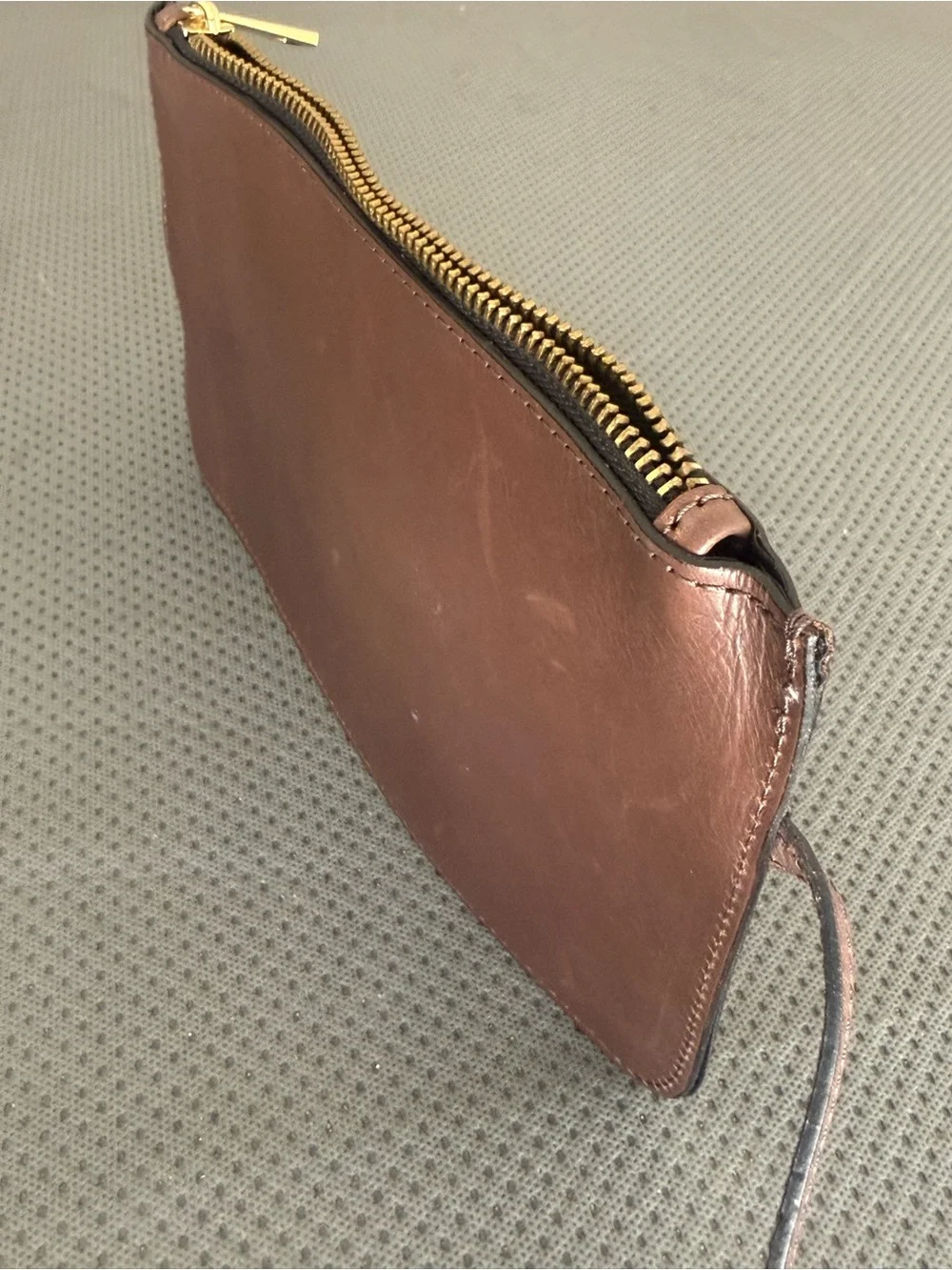 Leather Valentino Fiore Wallet Pouch